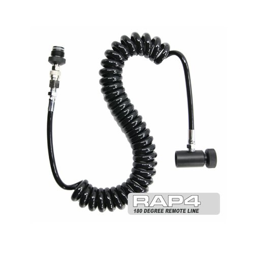 rap4 CO2 HPA Paintball Thick Coiled Remote QD ON/OFF