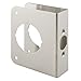 Prime-Line U 9589 Stainless Steel Lock and Door Reinforcement Plate for 1-3/8 In. Thick Doors, Stainless Steel Finish (Single Pack)