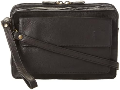 Derek AlexanderEw Top Zip with Rear Organizer, Black, One Size