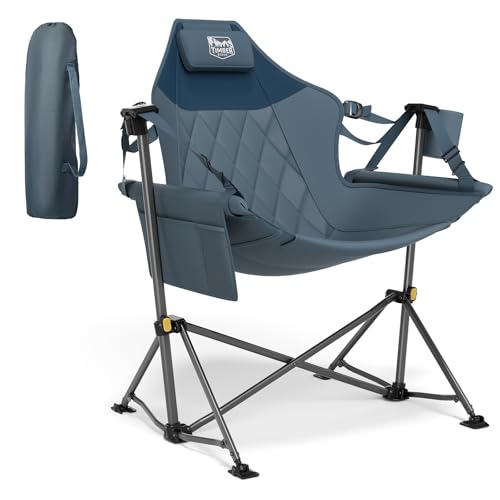 TIMBER RIDGE Hammock Camping Chair, Portable Oversized Swinging Camp Chairs | Heavy