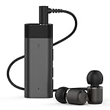 Doosl Bluetooth Headphone with Mic, In Ear Earbuds & Bluetooth 4.2 Audio Adapter Receiver with 3.5mm Jack for iPhone, Android Smartphone