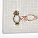 LANBEIDE Frame Pendants Bezel Charms Open Back Blanks Bezel Hollow Mold Pressed Flower for Jewelry Resin Earring Necklace 20 PCS (Owl, Oval)