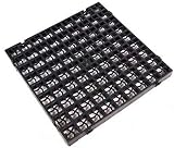 Srendi 20x Black Plastic Paving Grids 500mm Mat 5m2 Garden Driveway Grid view 5