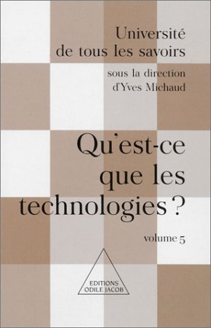 Qu'est-ce que les technologies ?