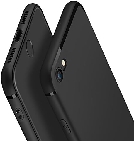 Swenky iPhone 7 Case,[ Perfect Slim Fit ] Ultra Thin Protection Series Case for iPhone 7 case,iPhone 8 case TPU [Matte Black]