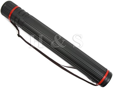 H&S® Extendable Art Drawing Storage Carry Tube Case Teletube Arrow Quiver