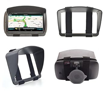 Digicharge Sonnenschutz für Tomtom Go Basic 5 Zoll GO Essential 5' Go 5200 520 51 5100 510 Go Professional Via 53 52 Start 52