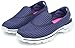 Skechers Performance Women's Go Walk 3 Slip-On Walking Shoe, Navy/Blue, 7 M US