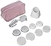 True Glow by Conair Sonic Facial Skincare System; Pink; Amazon Exclusive Bonus Pack