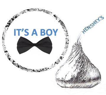 Amazon Com Cakesupplyshop Item 886y 108 Its A Boy Bow Tie Baby