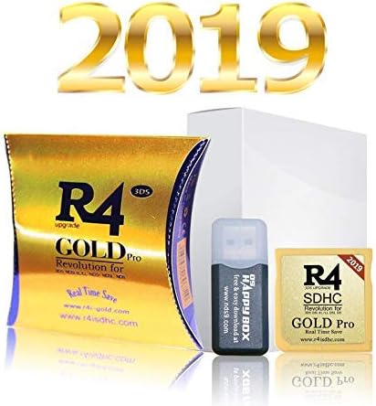 2019 SDHC with Card Reader for 3DS, 3DSXL, 2DS, NEW2DSXL, NEW3DS, NEW3DSXL, NDS, NDSL,NDSI,NDSIXLL (Gold Pro)