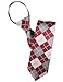 H2H Mens Comfortable Zipper Various Patterned Neck Tie