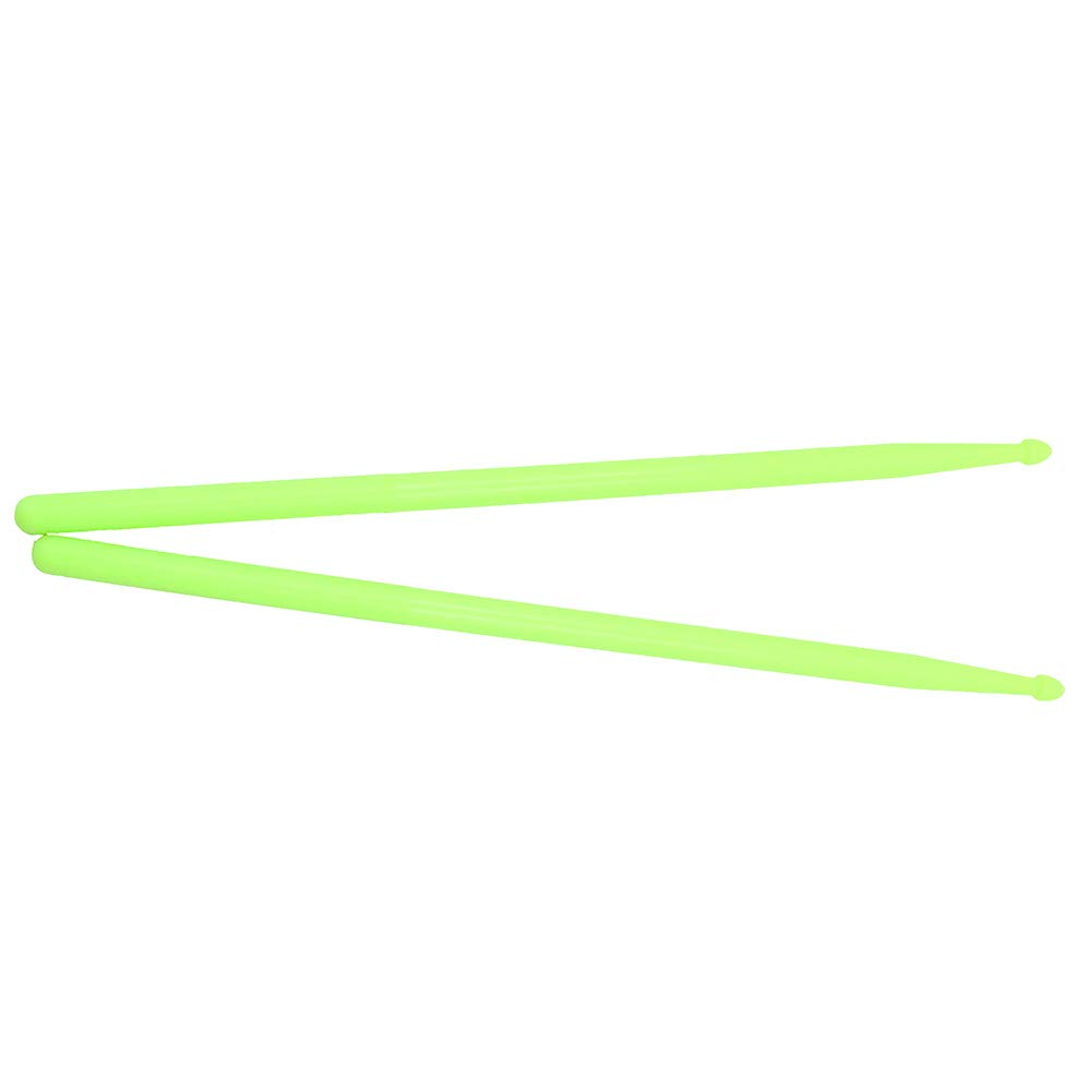 Drum Stick Drum Sticks Non-slip Exercise Musical Instrument Accessories for Jazz Acoustic Music Lover(Green)