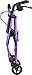 NOVA Vibe 6 Rollator Walker, Purple