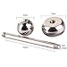 Mecoo Hypoallergenic Surgical Steel Tongue Ring 5 Kind Novelty Word Designs Barbell Piercing BR017 (5 PCS Mix)
