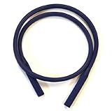 Eisco Labs Neoprene Bunsen Burner Hose, 3 ft (.9m) - Tube ID 1/4", OD 7/16"