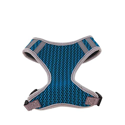 Doogy Mesh TeeShirt Harness for Dogs Blue