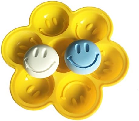 Ikevan 2018 Hot Selling Mould,DIY Mold Smiling 8 Face Expressions Cake Decorating Silicone Fondant Chocolate Mold