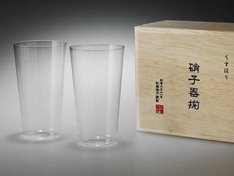 Amazon 松徳硝子 うすはり タンブラーm木箱2p タンブラーグラス オンライン通販