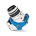 Pictar Splat Flexible Mini Tripod for DSLR Cameras Selfies - Supports 2.6 Pounds, Blue