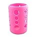 Savior Glass Baby Feeding Milk Bottle Sleeve Silicone Bottle Cover Protect Insulating (S 120ml, Pink)