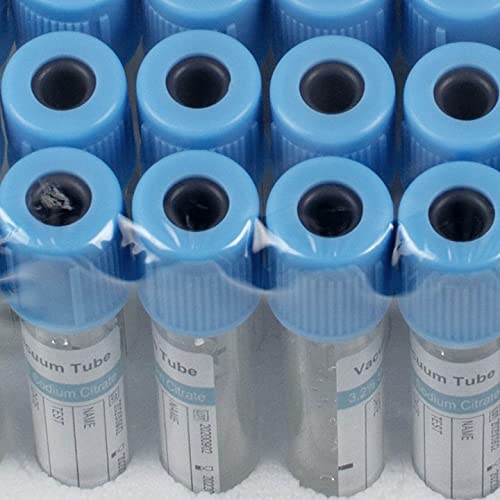 100pcs Buffered Sodium Centrifuge Tube Glass Tubes 2ml Lab Tube Citrate