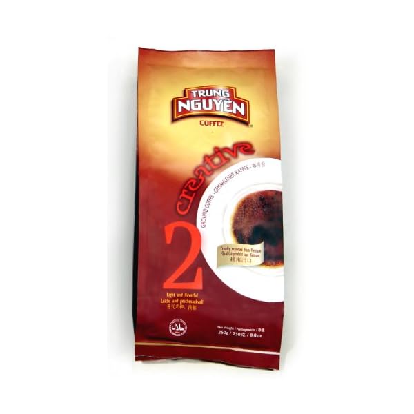 250g Trung Nguyen Creative 2 (Arabica und Robusta) Vietnam Kaffee gemahlen