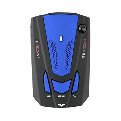 Blue : DOXINGYE,V7 Full 360 Degree Car Radar Detector Safety Speed Anti-Radar Detector Voice Alert Detector LED Display