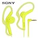 Sony Extra Bass Active Sports in Ear Ear Bud Over The Ear Splashproof Premium Headphones Lemon Yellow (Limited Edition)