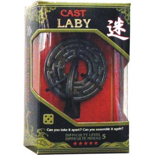 Hanayama Cast Metal Puzzle Laby