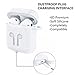 Airpods Case, Airpods Accessories Set,9 in 1 Protective Silicone Cover and Skin Compatible Apple Airpods with Anti-Lost Airpods Strap,Airpods Ear Hook/Watch Band Holder/Keychain/Carrying Box (White)thumb 1