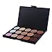 DATEWORK Professional 15 Concealer Camouflage Foundation Makeup Palette Foundation Cream Highlighter For Face