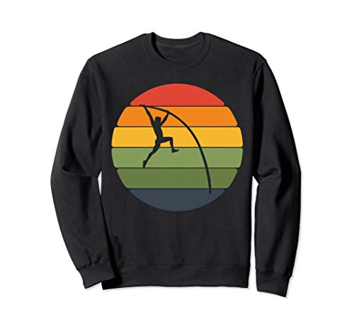 Pole Vault Retro Pole Vaulter Vaulting Gift Sweatshirt