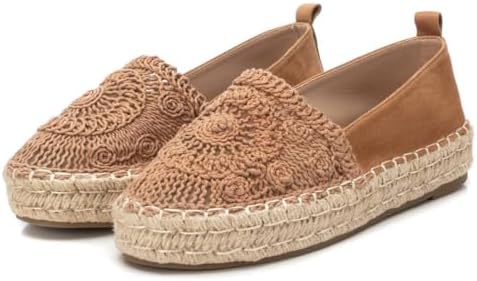 - Espadrilles Damen Beige - Bequeme und vielseitige Schuhe - Casual Mode - Modell 14387003 (Größe 38)