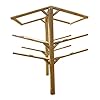 Log-Kayak-Rack-4-place-for-Burying-Log-roof-framing