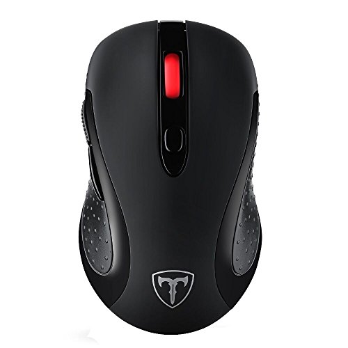 Pictek 2.4G Wireless Optical Mouse Computer Mice with 6 Buttons Black Pictek 2.4G Wireless Optical Mouse Computer Mice with 6 Buttons Black