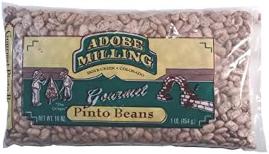 Pinto Beans - Adobe Milling 1Lb. Bags - Pack of 6