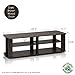 Furinno Nelly Entertainment Center TV Stand, Short 43.3