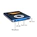 Lecmal Economic Multifunctional MP3 Player / MP4 Player Music Player Portable MP3/MP4 Player with 32G Micro SD Card Mini USB Port - Voice Recorder Media Player Flash Disk , Best Gift for Kids (Blue)