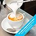 Zeppoli Milk Frother and Warmer - Automatic Milk Heater, Electric Milk Steamer and Milk Foamer | Great as a Latte Frother and Cappuccino Maker for Coffee and Hot Chocolate - Plus Silicone Scraper