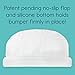 Inflatable Bed Bumpers for Toddlers | Travel Bed Rail, Blow-up Bed Bumper with Non-Skid Water-Resistant, Non-Slip Removable Cover | Portable Bed Rail for Hotel, Grandma's, Vacation