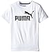 PUMA Little Boys' No.1 Logo Tee, PUMA White, 6