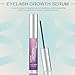 Eyelash Growth Enhancer & Brow Serum, LAMFUN Natural Irritation Free Formula for Long Lashes & Fuller Eyebrows(0.17FL.OZ/5ML)