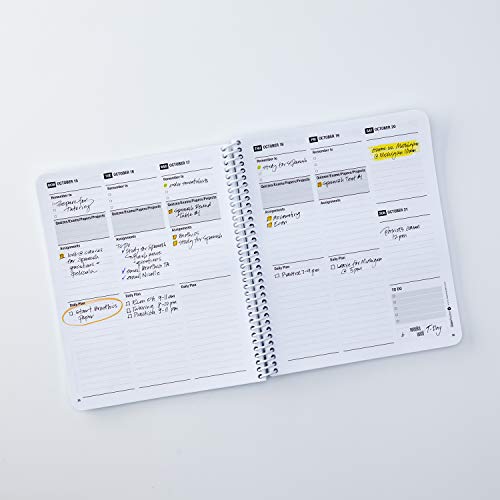 Class Tracker Academic Planner for Students 2020-2021 College Edition
