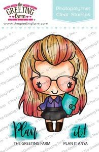 The Greeting Farm Clear Stamp Set - Plan It Anya