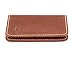 DUEBEL Full-grain Genuine Leather Slim Front Pocket Wallets, Minimalist Thin Card Holder, Card Case Wallet (DBL01-Brown with Magnet)