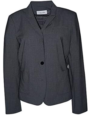 Calvin Klein Two-Button Pinstriped Blazer Size 8