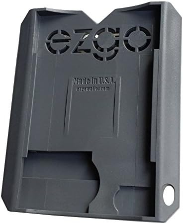 EZGO Wallet: Lightweight, Durable, Water Resistant, Slim Wallet - Easy Access to Cards, Cash and Digital Media - Up to 8 cards! (Filthy shades of Grey)