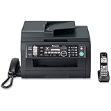 Panasonic Laser Multifunction Printer - Monochrome - Plain Paper Print - Desktop - Answering Machine/Copier/Fax/Printer/Scanner/Telephone - 24 ppm Mono Print - 600 x 600 dpi Print - 24 cpm Mono Copy LCD - 600 dpi Optical Scan - 250 sheets Input - Fast Ethernet - USB
