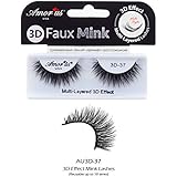 1 AMOR US 3D Effect Faux Mink False Eyelashes - Multi Layered"Pick Your 1 Type" Type AU3D - 37